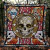Skull Quilt Blanket Ver 72  Quilt